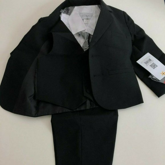 Spring Notion Baby Boys' Classic Fit Formal Black - Picture 2 of 6